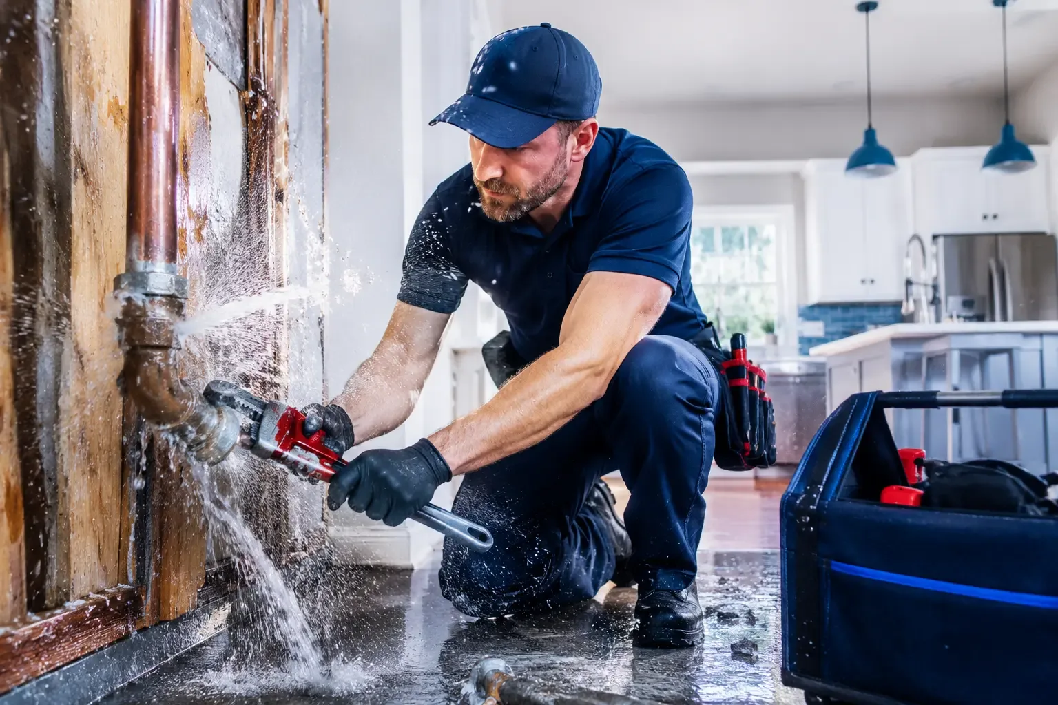 Local emergency pipe repair professionals in Olmstead, KY